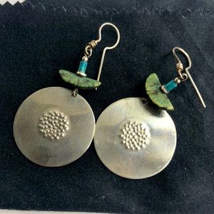 Abstract Circle Earrings